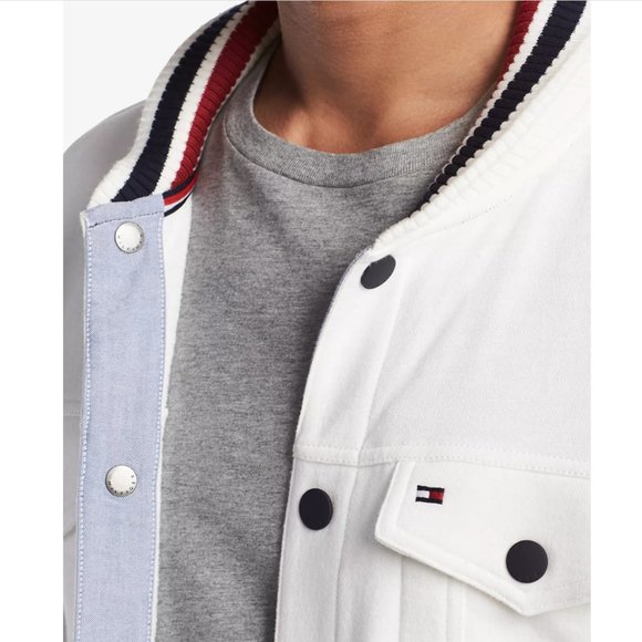 Men's Dustin Bomber Jacket, Created for Macy's Tommy Hilfiger Men's Jacket - Picture 4 of 8